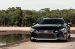 Lexus LC500 Obsidian on Vossen Wheels (VPS-305T) 2019 года